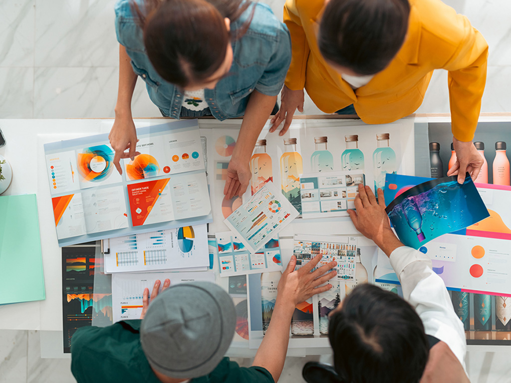 Education and Communication Services creative design